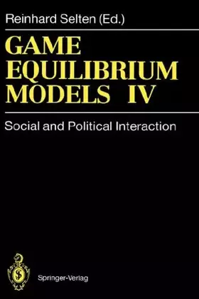 Couverture du produit · Game Equilibrium Models II: Methods, Morals, and Markets: Methods, Morals and Markets v. 2