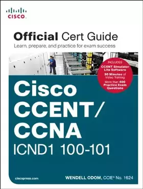 Couverture du produit · CCENT/CCNA ICND1 100-101 Official Cert Guide