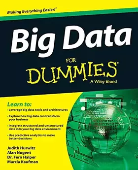 Couverture du produit · Big Data For Dummies.