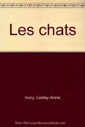 Couverture du produit · Les chats