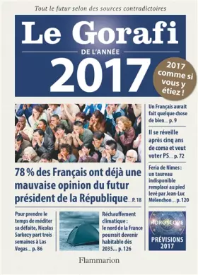 Couverture du produit · Le gorafi de l'année 2017