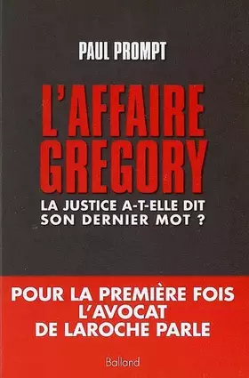 Couverture du produit · L'affaire Grégory: La justice a-t-elle dit son dernier mot?