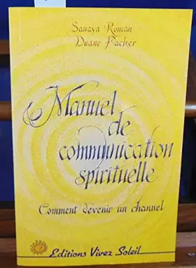 Couverture du produit · Manuel de communication spirituelle