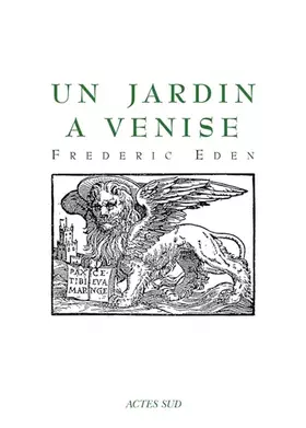 Couverture du produit · Un jardin à Venise