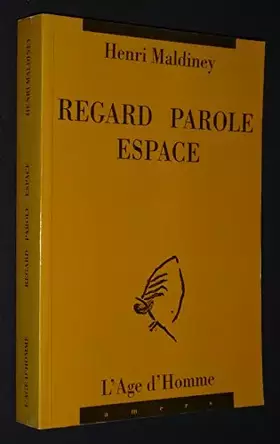Couverture du produit · Regard, parole, espace