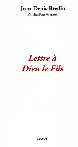 Couverture du produit · Lettre à Dieu le Fils