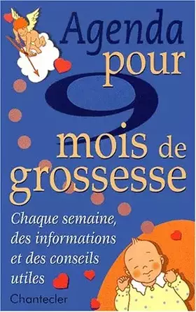 Couverture du produit · Agenda pour 9 mois de grossesse