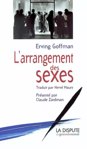 Couverture du produit · L'arrangement entre des sexes