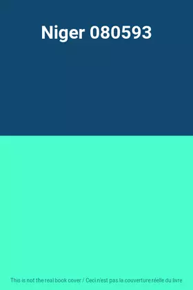 Couverture du produit · Niger 080593