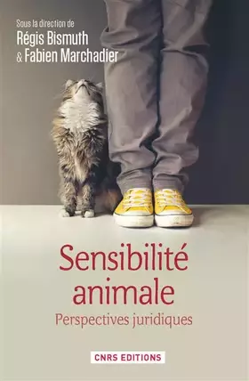 Couverture du produit · Sensibilité animale : Perspectives juridiques