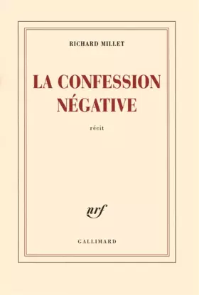Couverture du produit · La confession négative