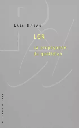 Couverture du produit · LQR : La propagande du quotidien