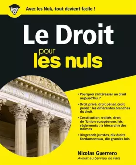 Couverture du produit · Le Droit pour les Nuls