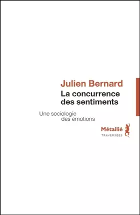 Couverture du produit · La Concurrence des sentiments - Une sociologie des émotions