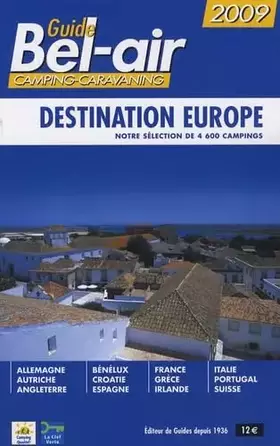 Couverture du produit · Guide Bel-air camping-caravaning: Destination Europe