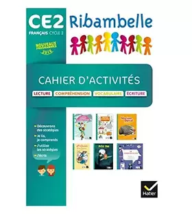 Couverture du produit · Ribambelle - français CE2 ed. 2017 -cahier lecture, écriture, comprehension + livret lecture fluide