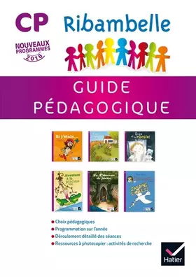 Couverture du produit · Ribambelle CP série Violette éd. 2016 - Guide pédagogique