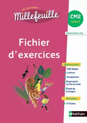 Couverture du produit · Fichier d'exercices CM2 cycle 3 Le nouveau Millefeuilles