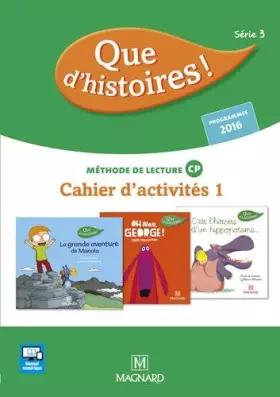 Couverture du produit · 2016 pack que d'histoires CP serie 3 kit cahier 1 + memo des sons