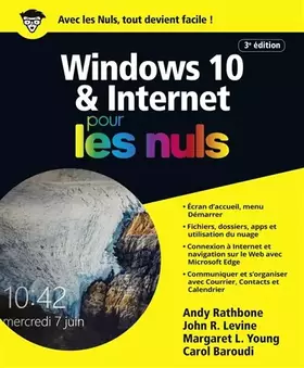 Couverture du produit · Windows 10 et Internet pour les Nuls grand format, 3e édition
