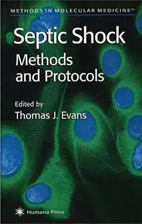 Couverture du produit · Septic Shock Methods and Protocols (Methods in Molecular Medicine, 36)