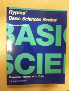 Couverture du produit · Rypins' Basic Sciences Review