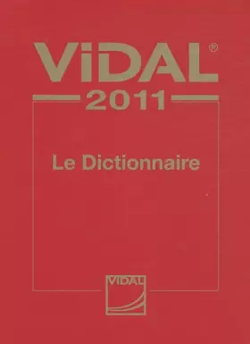 Couverture du produit · Vidal : Le Dictionnaire