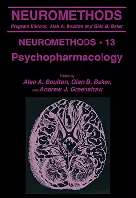 Couverture du produit · Psychopharmacology (Neuromethods, 13)