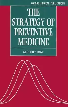Couverture du produit · The Strategy of Preventive Medicine