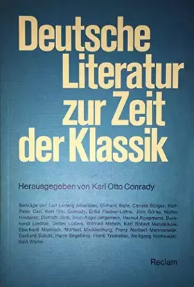 Couverture du produit · Deutsche Literatur zur Zeit der Klassik.