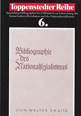 Couverture du produit · Bibliographie des Nationalsozialismus (Toppenstedter Reihe)