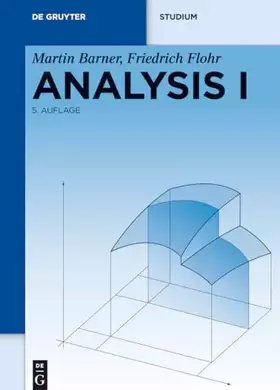Couverture du produit · Analysis, 2 Bde. Kt, Bd.1: Band 1 (De Gruyter Lehrbuch)