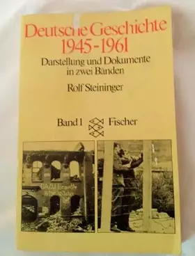 Couverture du produit · Deutsche Geschichte 1945-1961 Band 1