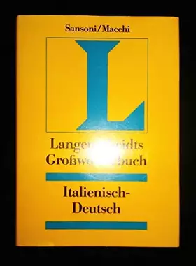 Couverture du produit · Langenscheidt Großwörterbuch Italienisch Teil I: Italienisch-Deutsch
