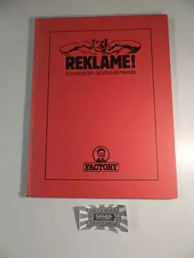 Couverture du produit · Reklame! Annoncen der Jahrhundertwende
