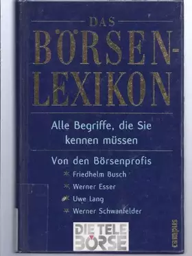 Couverture du produit · Börsenlexikon: Alle Begriffe, die Sie kennen müssen