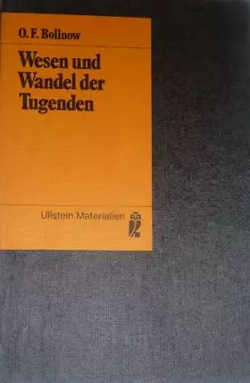 Couverture du produit · Wesen und Wandel der Tugenden.