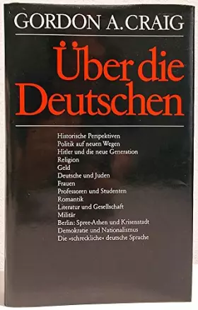 Couverture du produit · Über die Deutschen