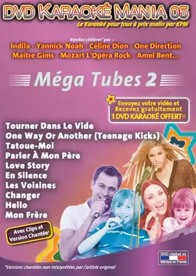 Couverture du produit · DVD Karaoké Mania Vol.05 "Mega Tubes 2"