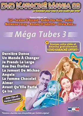 Couverture du produit · DVD Karaoké Mania Vol.06 "Mega Tubes 3"