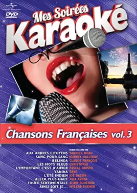 Couverture du produit · Mes soirées Karaoké Chansons françaises - volume 3