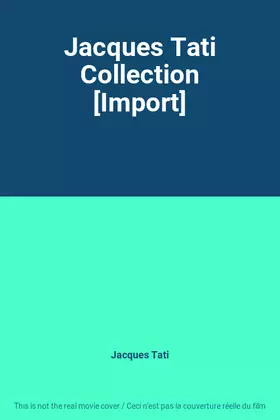 Couverture du produit · Jacques Tati Collection [Import]