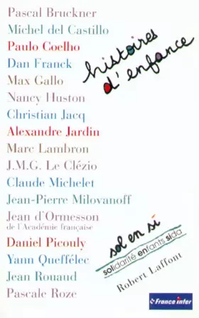 Couverture du produit · Histoires d'enfance