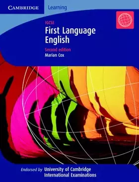 Couverture du produit · First Language English: IGCSE (Cambridge International IGCSE)