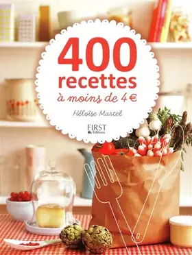 Couverture du produit · 400 recettes à moins de 4 euros