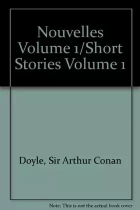 Couverture du produit · Nouvelles Bilingues T1