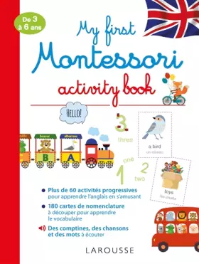 Couverture du produit · My first Montessori activity book