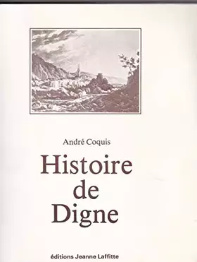 Couverture du produit · Histoire de Digne