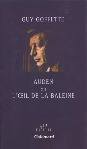 Couverture du produit · Auden ou L'œil de la baleine