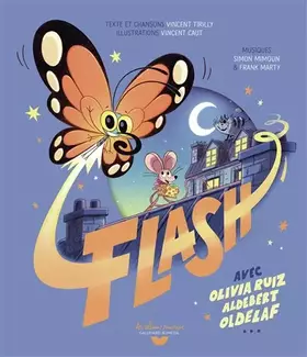 Couverture du produit · Flash: Le petit papillon dont les minutes sont contées-Livre-CD avec QR code